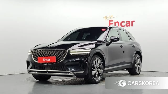 Genesis GV70 2021 Черный из Кореи