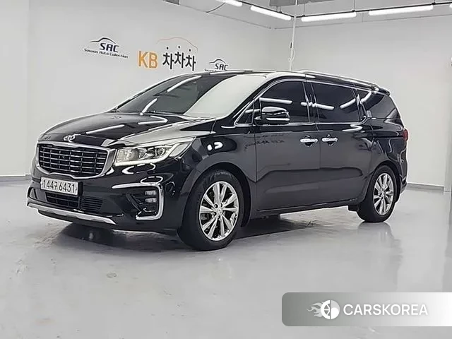 Kia The New Carnival 2020 Черный из Кореи