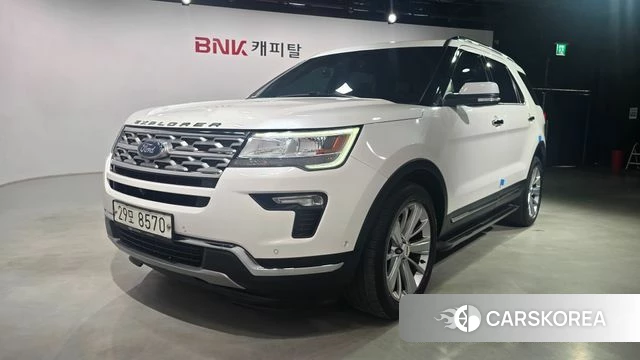 Ford Explorer 2018 Белый из Кореи