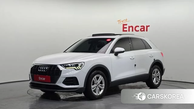 Audi Q3 (F3) 2020 Белый из Кореи