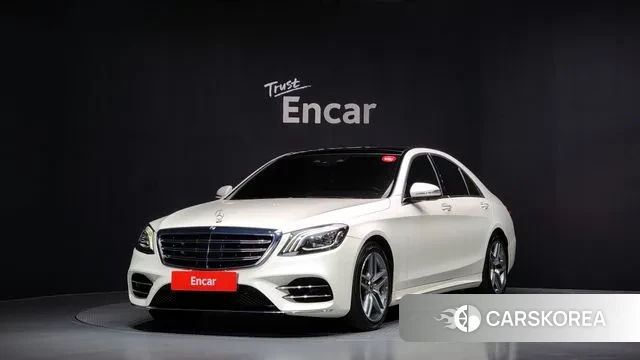 Mercedes-Benz S-Class W222 2020 Белый из Кореи
