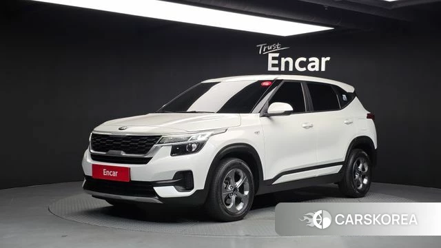 Kia Seltos 2021 Белый из Кореи