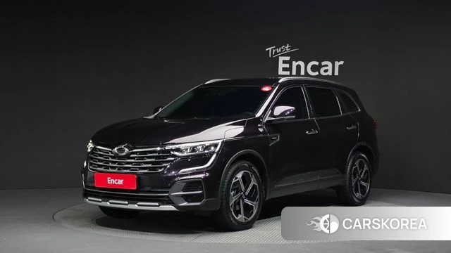 Renault Korea (Samsung) The New QM6 2023 Черный из Кореи