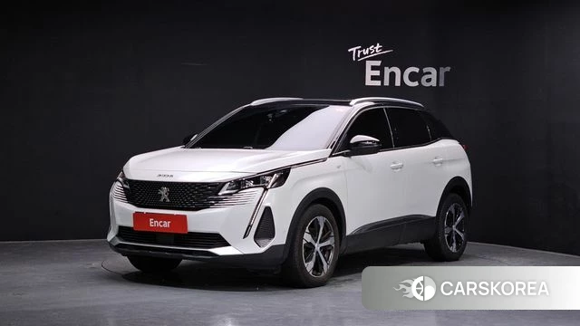 Peugeot 3008 second generation 2022 Белый из Кореи