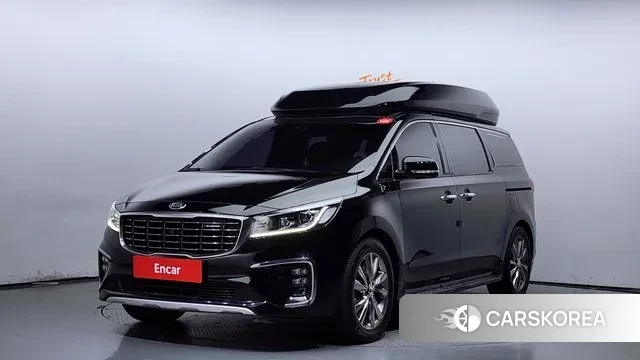 Kia The New Carnival 2019 Черный из Кореи