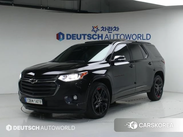 Chevrolet (GM Daewoo) Traverse 2020 Черный из Кореи