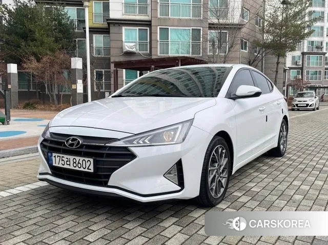 Hyundai The New Avante AD 2019 Белый из Кореи