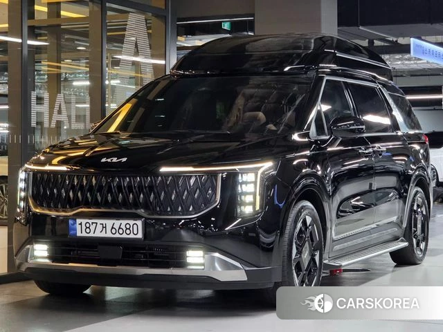 Kia The New Carnival 4th Generation 2024 Черный из Кореи