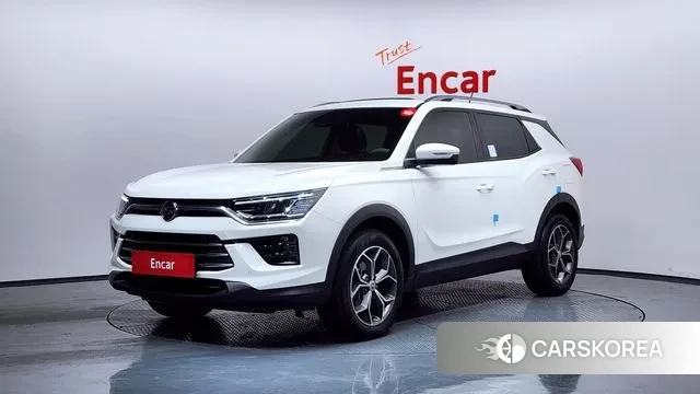 Ssangyong Beautiful Korando 2022 Белый из Кореи