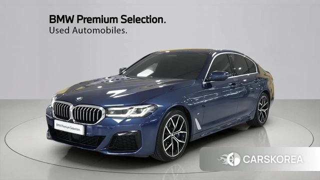 BMW 5 Series (G30) 2020 Синий из Кореи