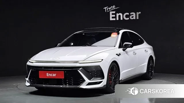 Hyundai Sonata D Edge (DN8) 2023 Белый из Кореи