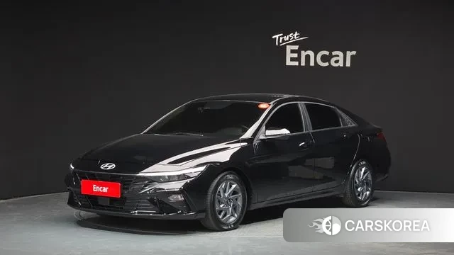 Hyundai The New Avante (CN7) 2024 Черный из Кореи