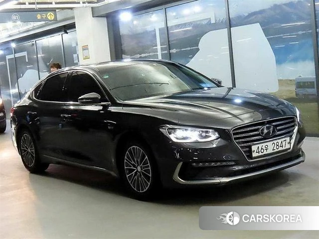 Hyundai Grandeur IG Hybrid 2018 Серый из Кореи