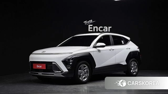 Hyundai Kona Hybrid (SX2) 2023 Белый из Кореи