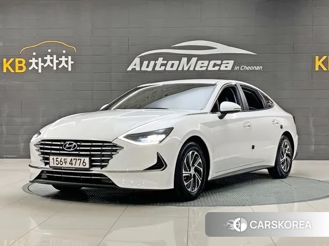 Hyundai Sonata Hybrid (DN8) 2021 Белый из Кореи