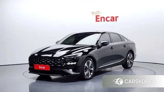 Kia K8 Hybrid 2022 Черный из Кореи