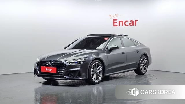 Audi A7 (4K) 2021 Серый из Кореи