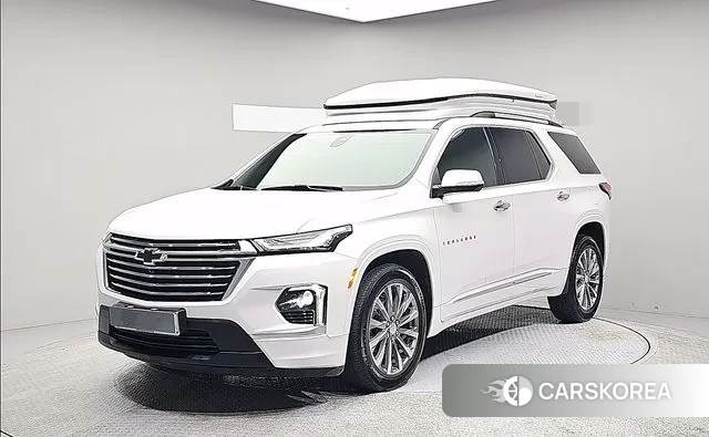 Chevrolet (GM Daewoo) Traverse 2023 Белый из Кореи