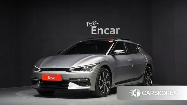 Kia EV6 2022 Серебряный из Кореи