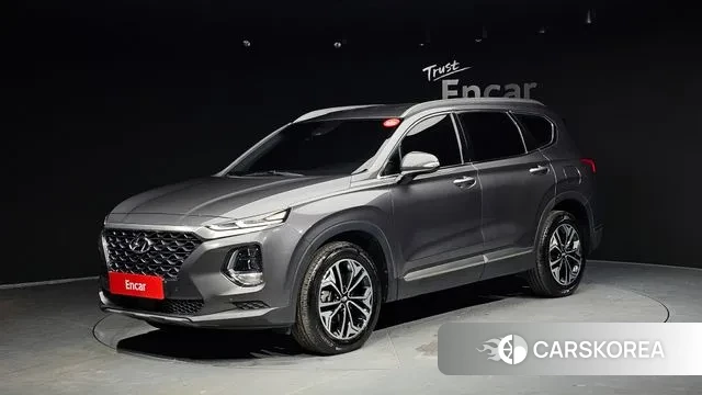Hyundai Santa Fe TM 2018 Серый из Кореи