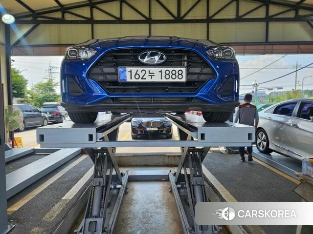 Hyundai Veloster (JS) 2018 Синий из Кореи