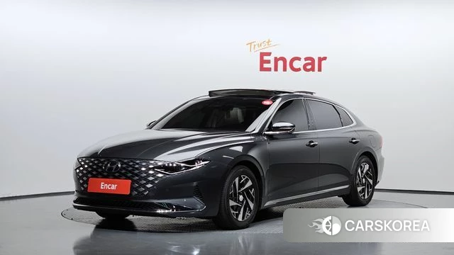 Hyundai The New Grandeur IG Hybrid 2022 Серый из Кореи