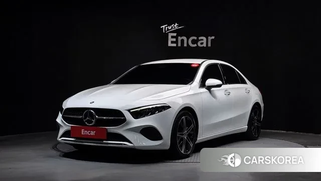 Mercedes-Benz A-Class W177 2024 Белый из Кореи