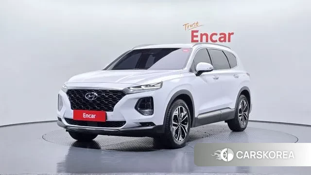 Hyundai Santa Fe TM 2018 Белый из Кореи