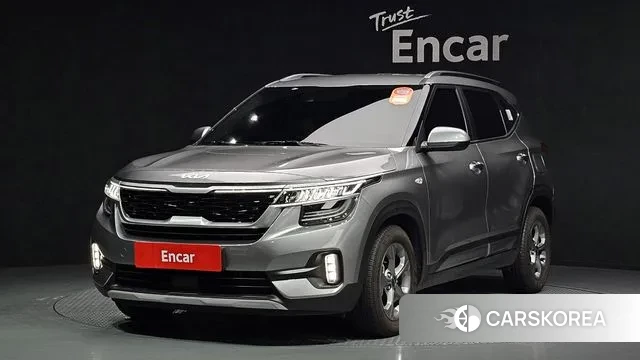 Kia Seltos 2021 Серебряный из Кореи