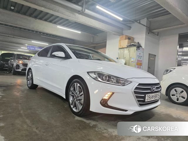 Hyundai Avante AD 2018 Белый из Кореи