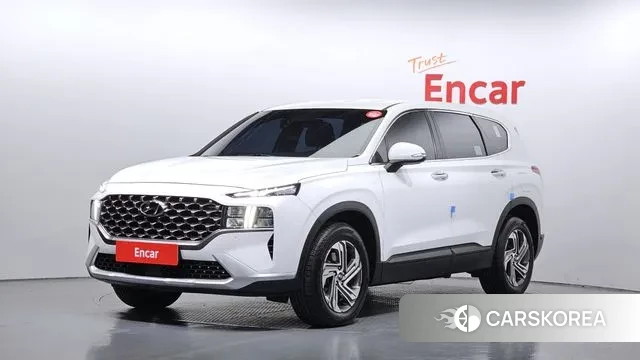 Hyundai The New Santa Fe 2023 Белый из Кореи
