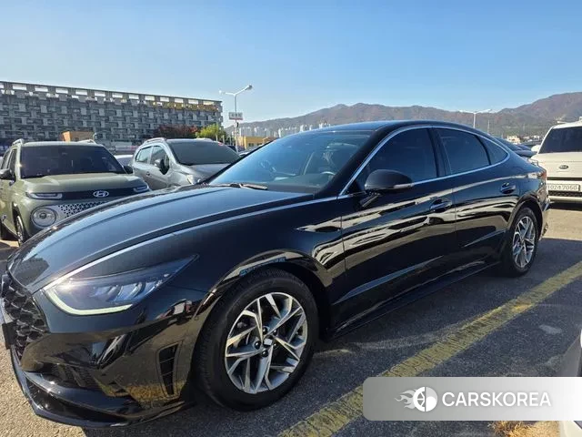 Hyundai Sonata (DN8) 2022 Черный из Кореи