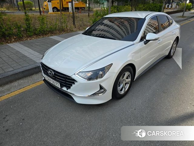 Hyundai Sonata (DN8) 2019 Белый из Кореи