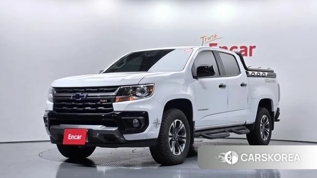 Chevrolet (GM Daewoo) Real New Colorado 2021 Белый из Кореи