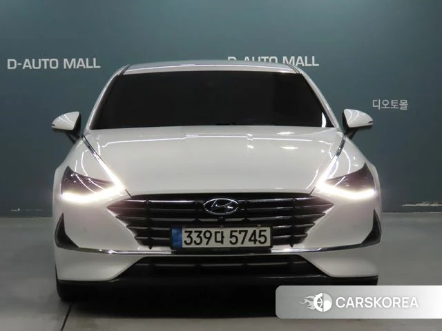 Hyundai Sonata (DN8) 2021 Белый из Кореи
