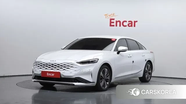 Kia K8 Hybrid 2023 Белый из Кореи