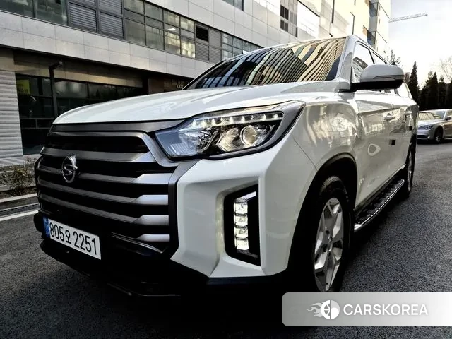 Ssangyong The New Rexton Sport 2022 Белый из Кореи