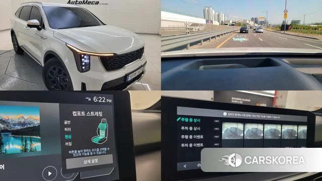 Kia The New Sorento 4th Generation 2024 Белый из Кореи
