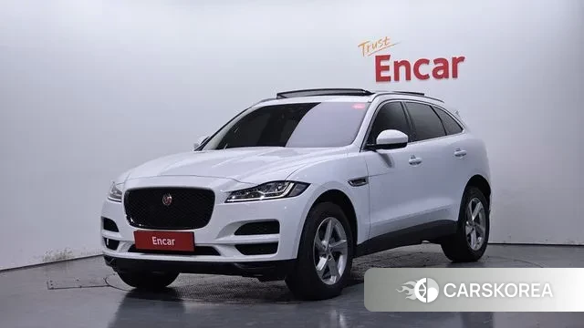 Jaguar F-PACE 2019 Белый из Кореи