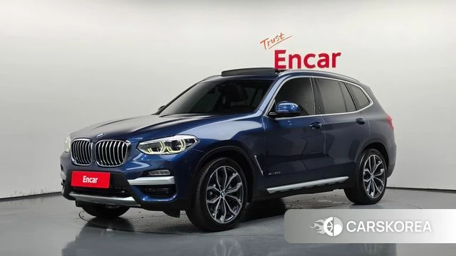 BMW X3 (G01) 2018 Синий из Кореи
