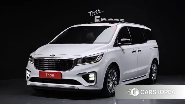 Kia The New Carnival 2019 Белый из Кореи