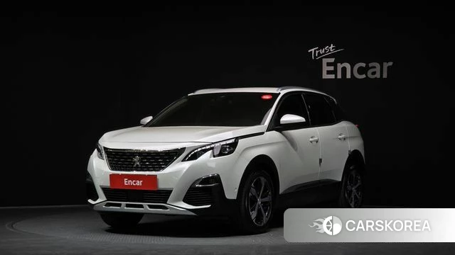 Peugeot 3008 second generation 2018 Белый из Кореи