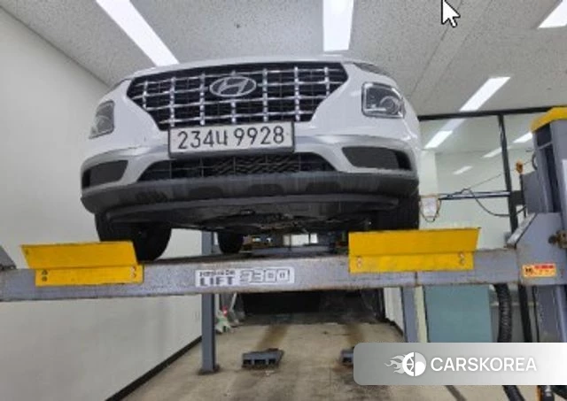 Hyundai Venue 2022 Белый из Кореи