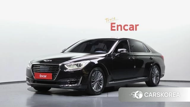 Genesis EQ900 2018 Черный из Кореи