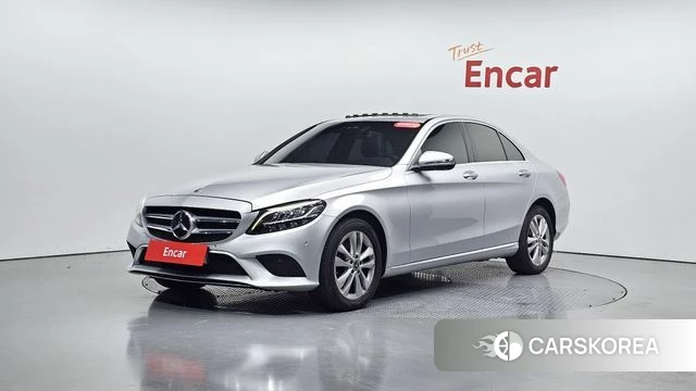 Mercedes-Benz C-Class W205 2019 Серебристо-серый из Кореи