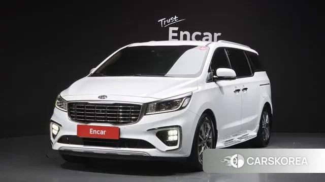 Kia The New Carnival 2018 Белый из Кореи