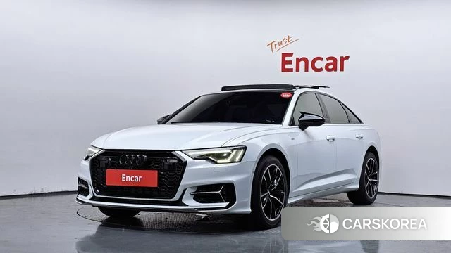 Audi A6 (C8) 2020 Белый из Кореи