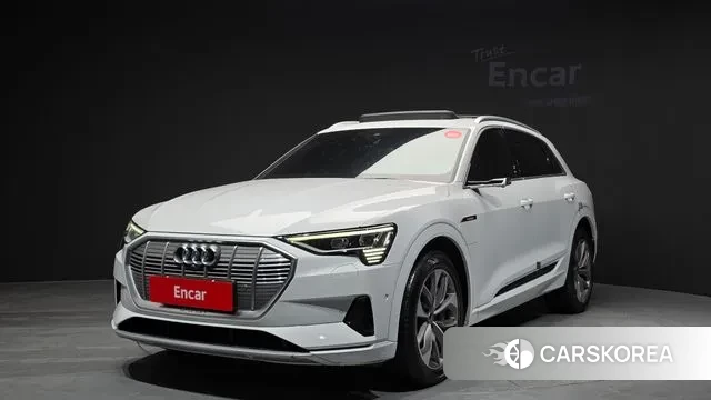 Audi e-Tron 2022 Белый из Кореи