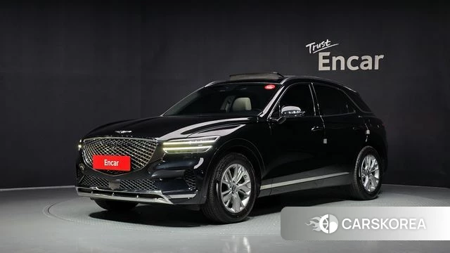 Genesis GV70 2021 Черный из Кореи