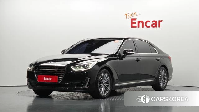 Genesis EQ900 2018 Черный из Кореи